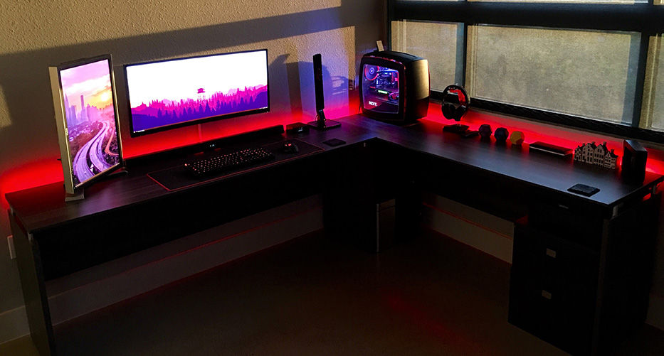 Gaming Setup Guide: Futuristic Red