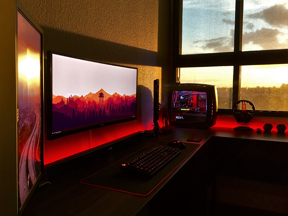 Gaming Setup Guide: Futuristic Red