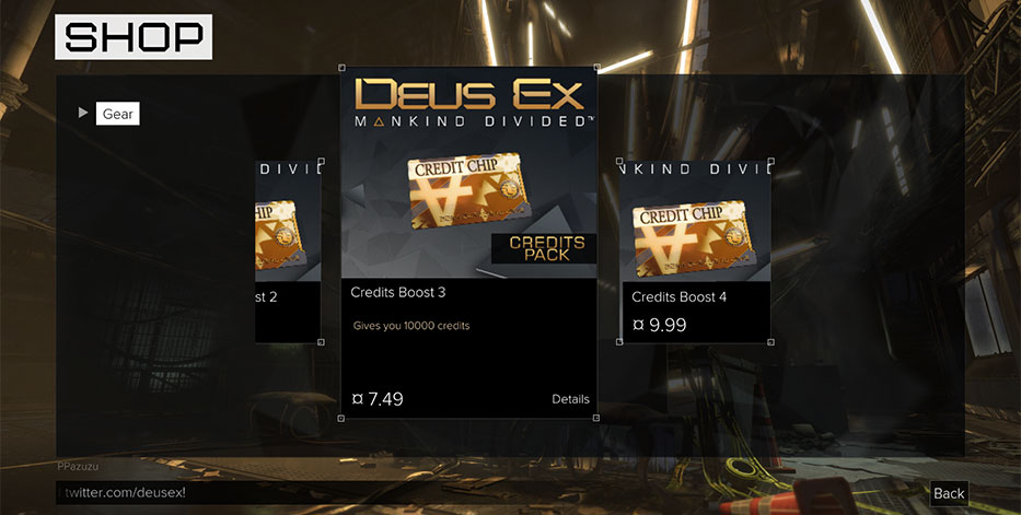 Deus Ex Micro-Transaction
